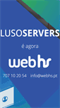 Mobile Screenshot of lusoservers.com